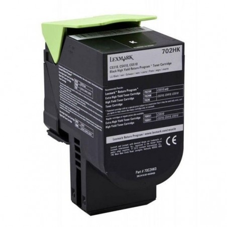LEXMARK TONER PRETO CORP CS310, CS410, CS510 4K