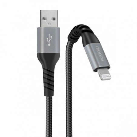 MOOOV CABO LIGHTNING MFI MACHO/  USB-C MACHO ULTIMATE REFORÇ