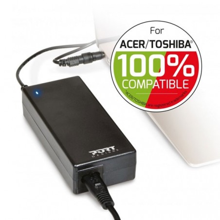 PORT CARREGADOR UNIVERSAL PARA ACER/TOSHIBA 90W PROMO 40%