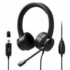 PORT HEADSET CONFORT OFFICE STEREO USB 4 CONTROLES COMANDO N