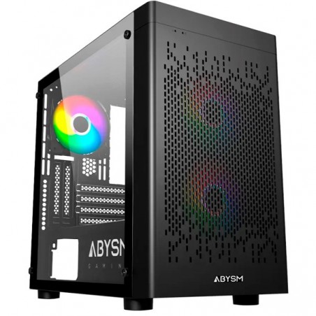 ABYSM CAIXA MATX GAMING DANUBE SERIES INVA MX 202 BLACK