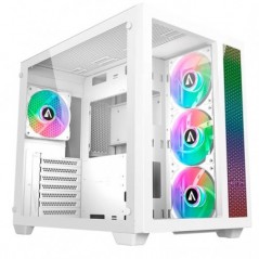 ABYSM CAIXA ATX GAMING DANUBE SERIES SAVA 285 WHITE ARGB