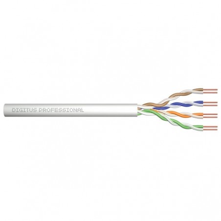 DIGITUS BOBINE CABO REDE UTP CAT6 PVC ECA 305MT CINZA
