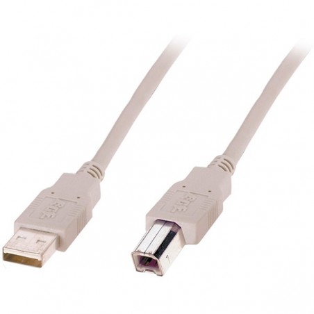 DIGITUS CABO USB 2.0 A/B M/M P/IMPRESSORA 3MT CINZA