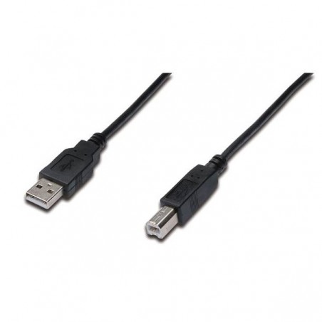 DIGITUS CABO USB 2.0 A/B M/M P/IMPRESSORA 3MT PRETO