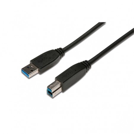 DIGITUS CABO USB 2.0 A/B M/M P/IMPRESSORA 5MT PRETO