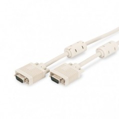 DIGITUS VGA MONITOR CABO HD15 M/M 3.0M 3COAX/7C 2XFERRITE CI