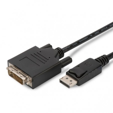 DIGITUS CABO ADAPTADOR DISPLAYPORT - DVI (24+1) M/M 2MT PRET