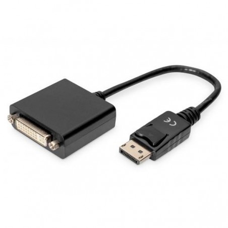 DIGITUS  CABO ADAPTADOR DISPLAYPORT 1.1A - DVI 24+5 M/F 0.15