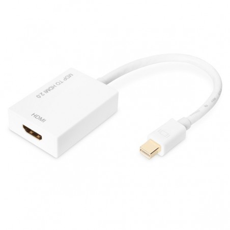 DIGITUS  CABO ADAP MINI DISPLAYPORT - HDMI A M/F 02M HDMI VE