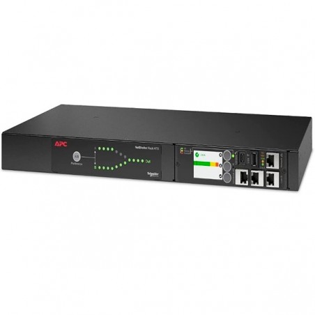 APC RACK ATS, 230V, 10A, C14 IN, (12) C13 OUT