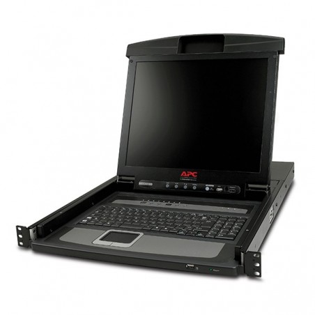 APC 17" RACL LCD CONSOLE W/ INTEGRETADE 8 PO