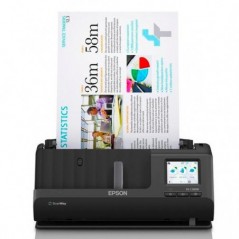 EPSON SCANNER ES-C380W REDE VERTICAL A4 PROMO