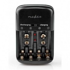 NEDIS CARREGADOR PILHAS AA / AAA 1.2 / 9 V DC