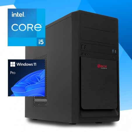 BOX SYSTEMS OFFICE UK6023 i5-12400 16GB 500GB SSD DVD WIFI W