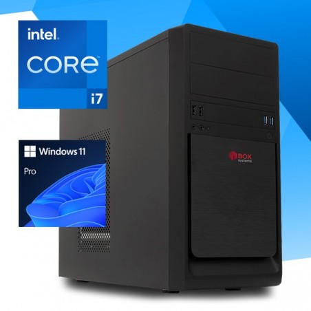 BOX SYSTEMS OFFICE UK6023 i7-12700 16GB 1TB SSD DVD WIFI W11