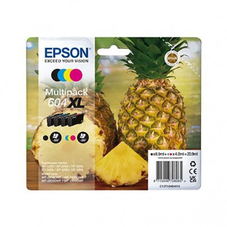 EPSON TINTEIRO PACK 4 CORES 604XL XP2200/05/3200/05/4200/05/