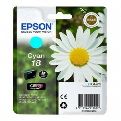EPSON TINTEIRO AZUL 18XL  XP102/XP205/XP305/XP405 C/ALARME