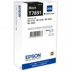 EPSON TINTEIRO PRETO XXL 4000p WF-5620DWF/5110DW/5690DWF/519