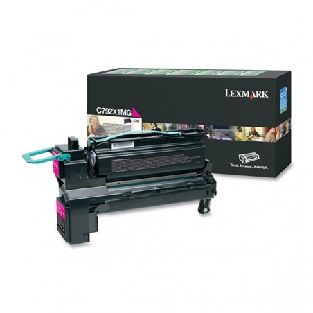 LEXMARK TONER MAGENTA C792 COM RETORNO 20K