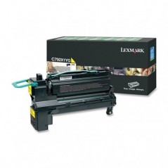 LEXMARK TONER AMARELO C792 COM RETORNO 20K