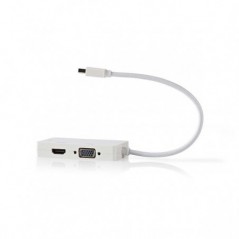 NEDIS ADAPT MINI DISPLAYPORT MACHO P/HDMI / DVI-D / VGA 21.6