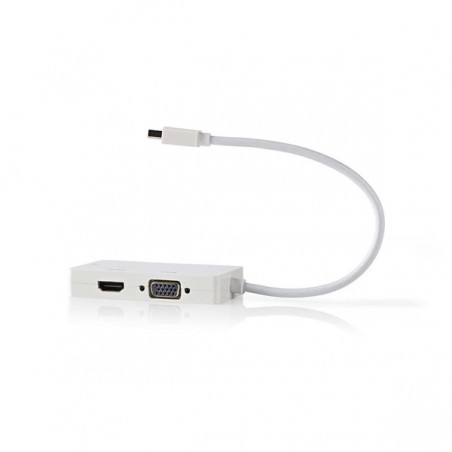 NEDIS ADAPT MINI DISPLAYPORT MACHO P/HDMI / DVI-D / VGA 21.6