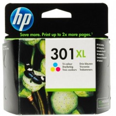 HP TINTEIRO ALTO RENDIMENTO TRICOLOR 301XL