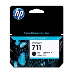 HP TINTEIRO DESIGNJET PRETO 711 80ML