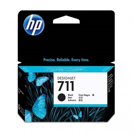 HP TINTEIRO DESIGNJET PRETO 711 80ML