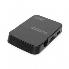 DIGITUS SMARTPHONE DOCK 2XUSB 1XUSB 3.0 HUB 1X HDMI 1X SD 2.