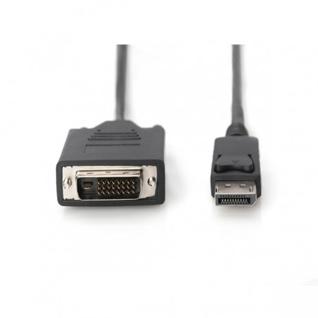 DIGITUS  CABO ADAPTADOR DP - DVI 24+1 M/M 2.0M W/INTERLOCK D