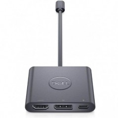 DELL ADAPTER USB-C PARA HDMI/DP WITH POWER DELIVERY 1Y