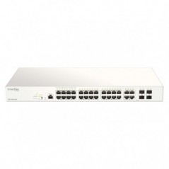 D-LINK NUCLIAS CLOUD SMART SWITCH POE+ 28-PORT GIGABIT 4X1G
