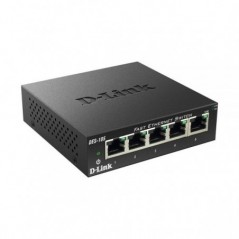 D-LINK SWITCH 5x10/100MBPS FULL DUPLEX METAL HOUSING(DESKTOP