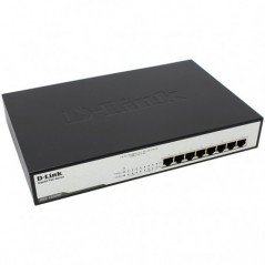 D-LINK SWITCH 8x10/1000/1000 (BUDGET 140W (MAX OUTPUT 30W PE