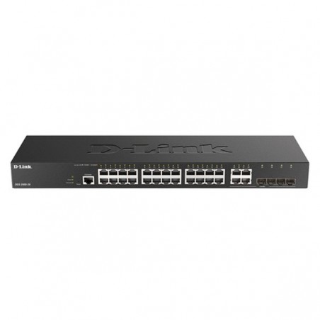 D-LINK SWITCH 24-PORT GIGABIT MANAGED PLUS 4 COMBO 1000BASET