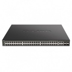 D-LINK WIRELESS 48-PORT GIGABIT POE MANAGED + 4 COMBO 1000BA