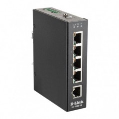 D-LINK SWITCH INDUSTRIAL 5 PORT UNMANAGED WITH 5x10/100 BASE