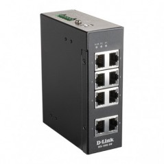 D-LINK SWITCH INDUSTRIAL 8 PORT UNMANAGED SWITCH WITH 8 X 10