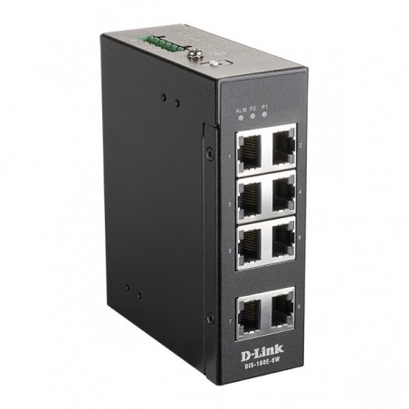 D-LINK SWITCH INDUSTRIAL 8 PORT UNMANAGED SWITCH WITH 8 X 10