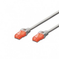 DIGITUS CHICOTE U/UTP CAT6 PVC 2MT CINZA