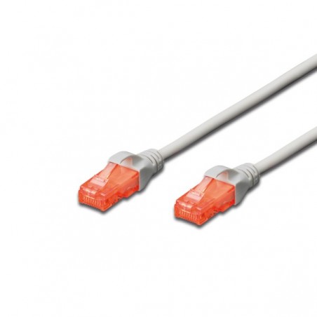 DIGITUS CHICOTE U/UTP CAT6 PVC 2MT CINZA