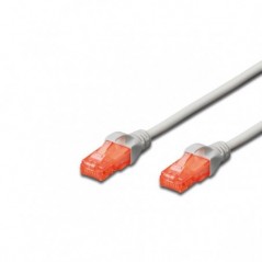 DIGITUS CHICOTE U/UTP CAT6 PVC 5MT CINZA