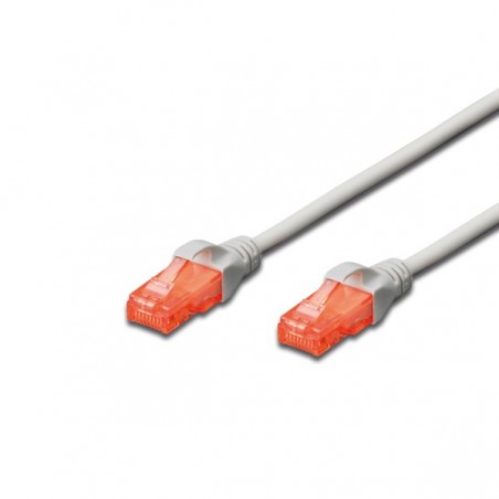 DIGITUS CHICOTE U/UTP CAT6 PVC 10MT CINZA