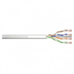 DIGITUS CABO FLEXÍVEL CAT6A U/UTP LSZH 305MT CINZA