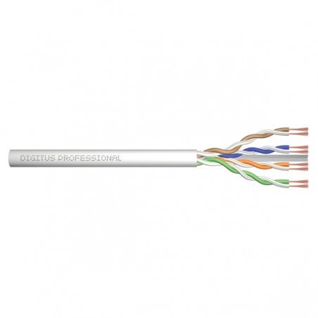 DIGITUS CABO FLEXÍVEL CAT6A U/UTP LSZH 305MT CINZA