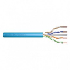 DIGITUS BOBINE CABO REDE CAT6A UTP LSZH 305MT AZUL