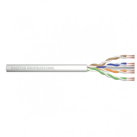 DIGITUS BOBINE CABO REDE FLEXÍVEL CAT6 U/UTP LSZH 100MT