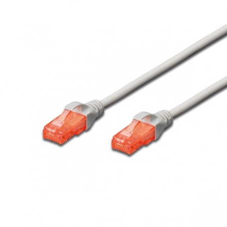 DIGITUS CHICOTE UTP CAT6 LSZH CINZA - 1.5MT